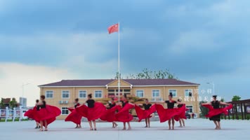 广场舞新时代祖国好4k