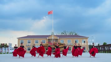 广场舞我爱祖国热爱党4k