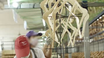 木衣架流水挂件包装A4k