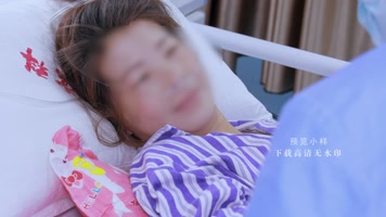 ICU重症护理病人微笑4k