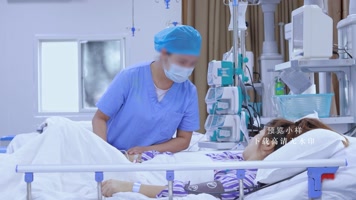 抢救ICU重症监护推轮椅4k