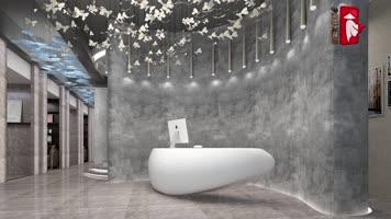 无插件/平面LOGO生三维转场和角标动画