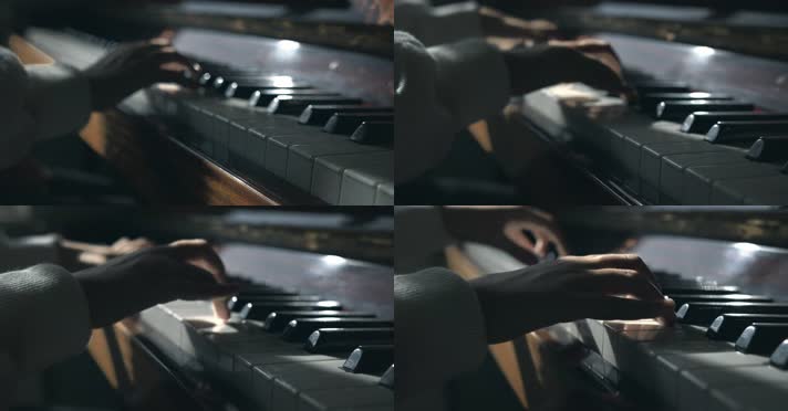 弹钢琴 (2)
