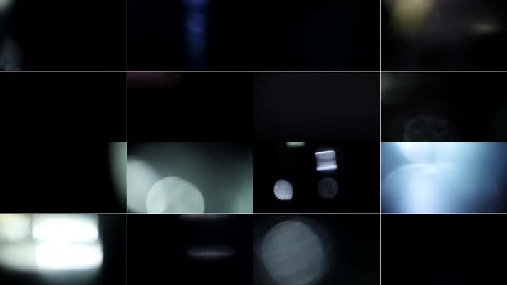 可混合叠加漏光镜头素材包