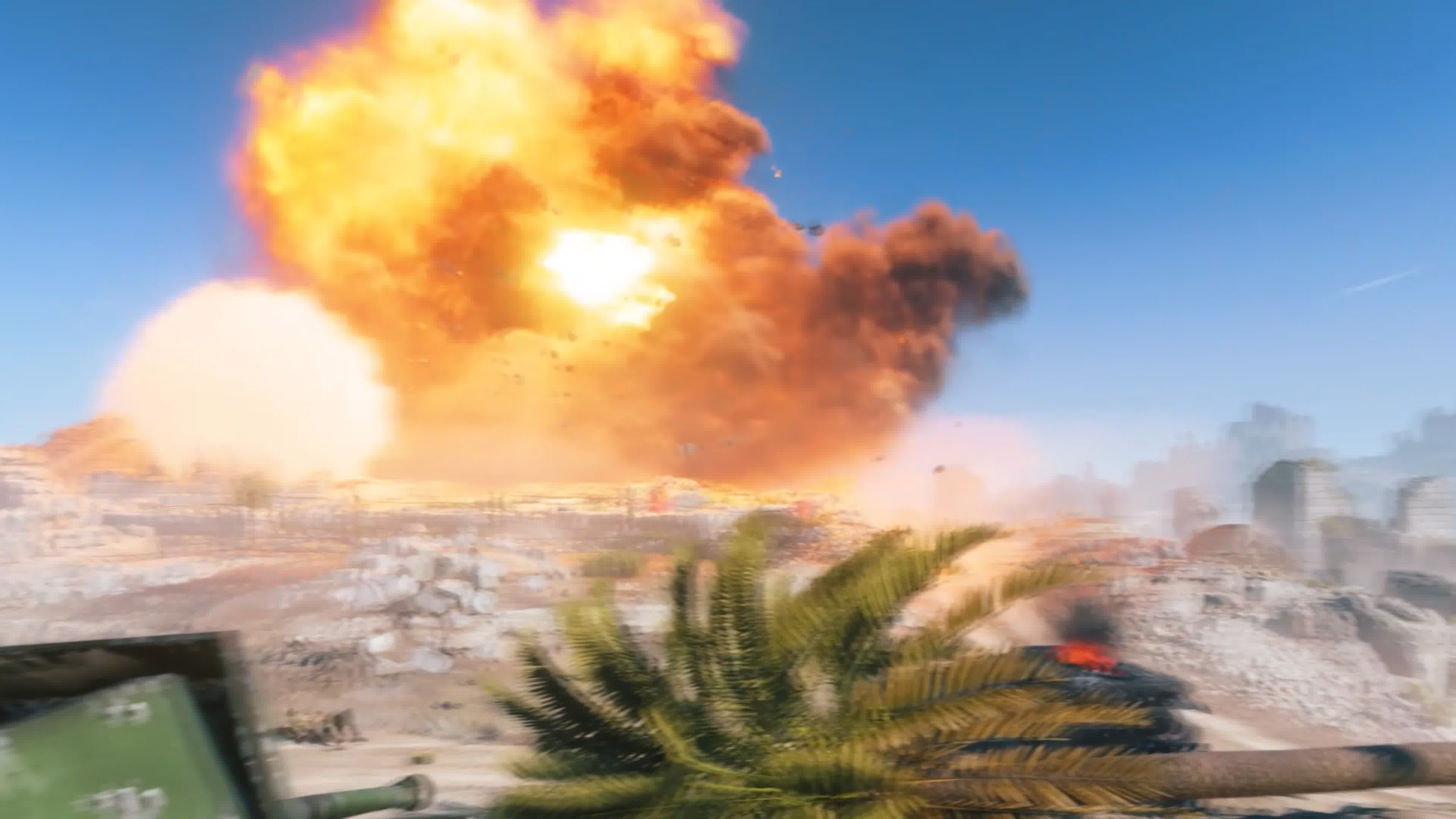 枪林弹雨，炮火连天 ，激烈交战，战争动画