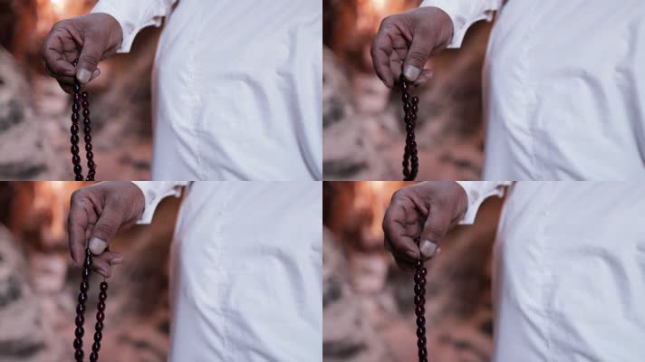 伊斯兰教清真寺，穆斯林虔诚祈祷