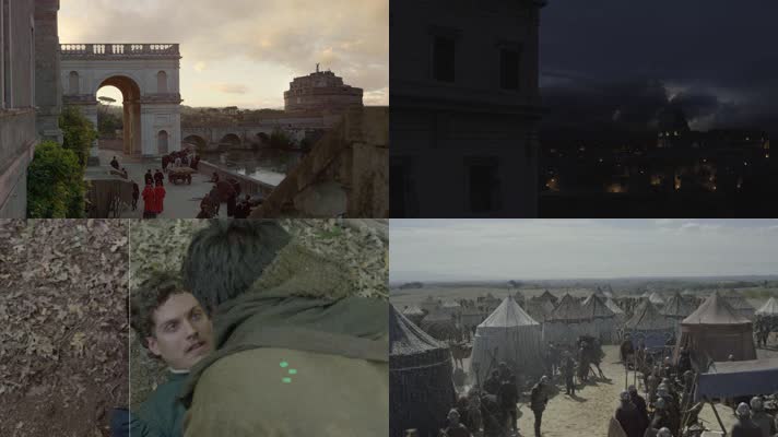 电影特效，后期合成，前后对比