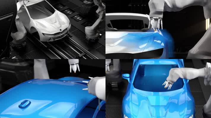 工业自动化 自动喷涂 汽车涂装 汽车工业