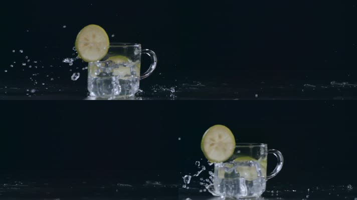 柠檬玻璃杯视频