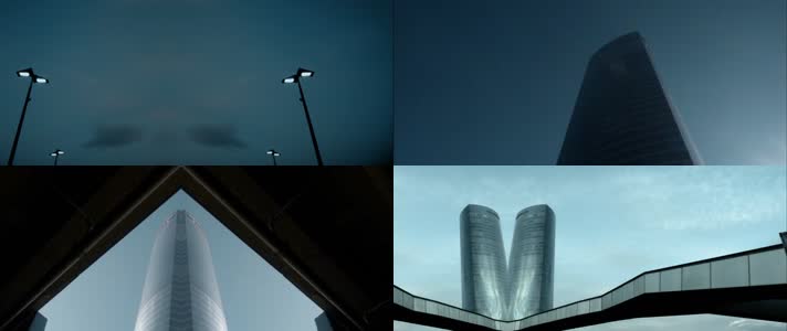 镜像城市 建筑摄影 艺术摄影 城市空镜 