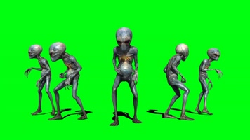 外星人绿屏