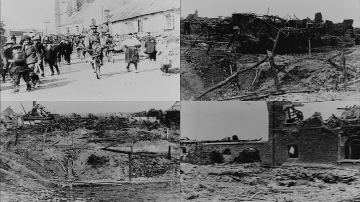 1914年-1918年一战欧洲历史景象