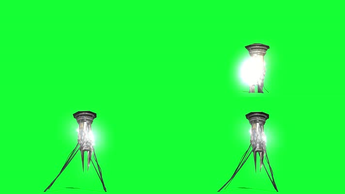 外星人飞船飞碟绿屏 (5)