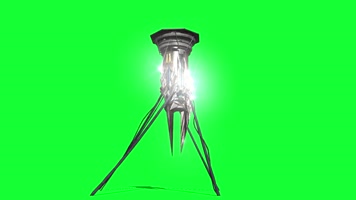 外星人飞船飞碟绿屏 (5)