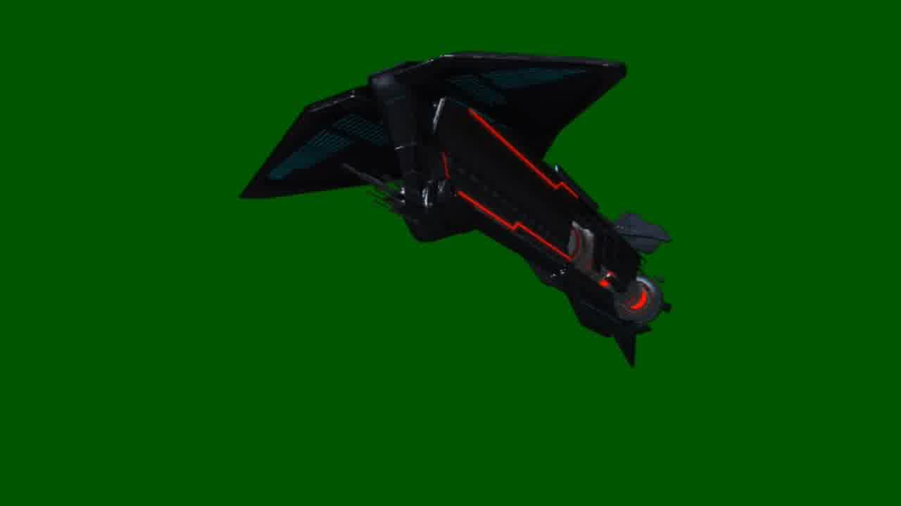 外星人飞船飞碟绿屏 (3)