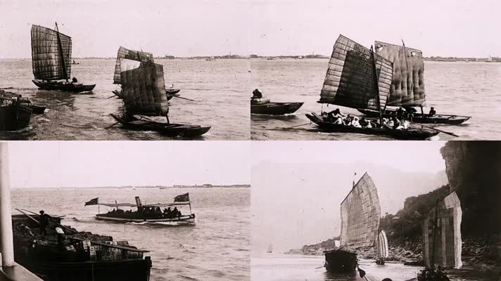 1909-1912清末民初长江航道