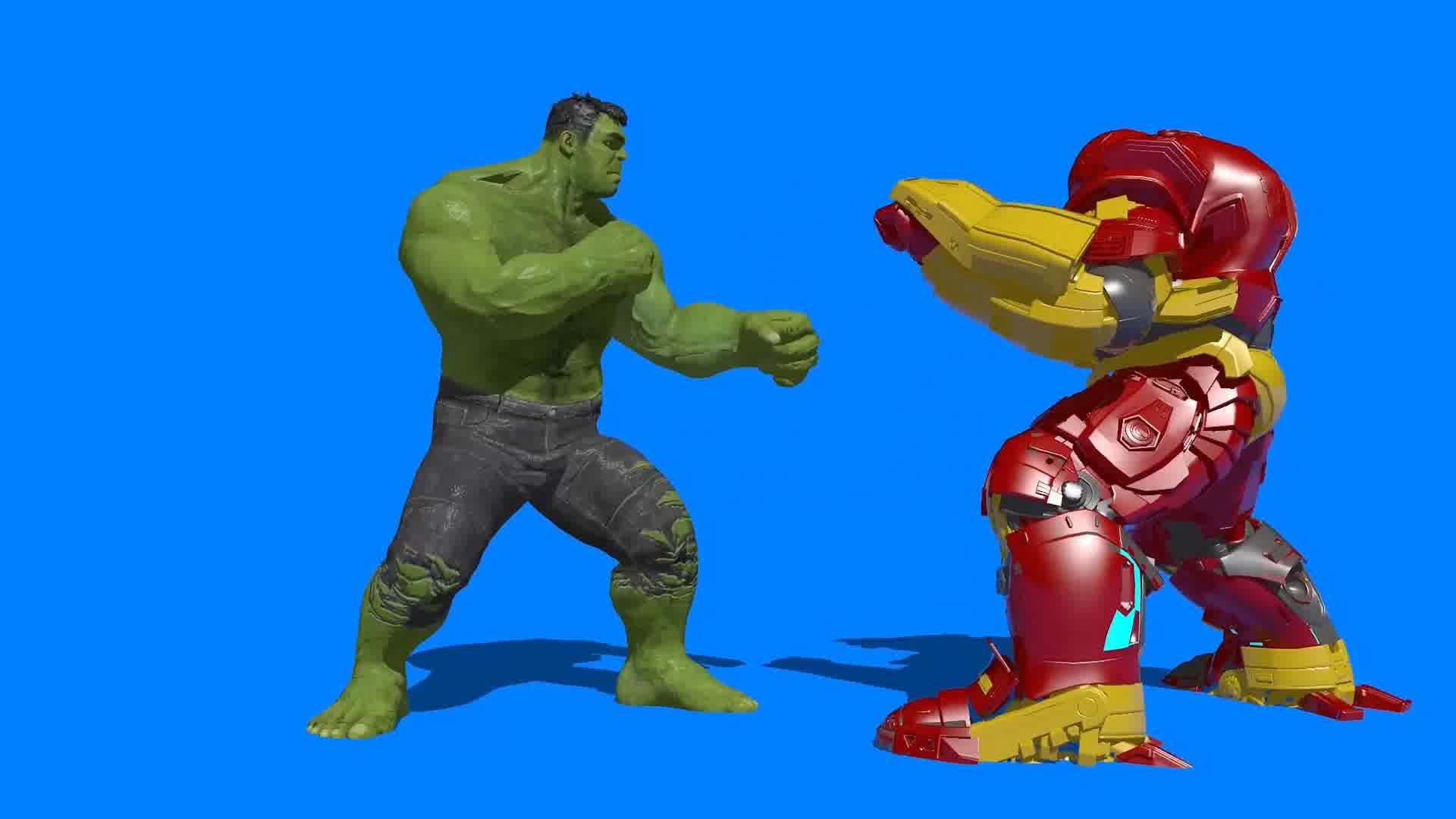 反浩克装甲大战绿巨人绿屏