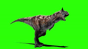 食肉牛龙攻击绿屏