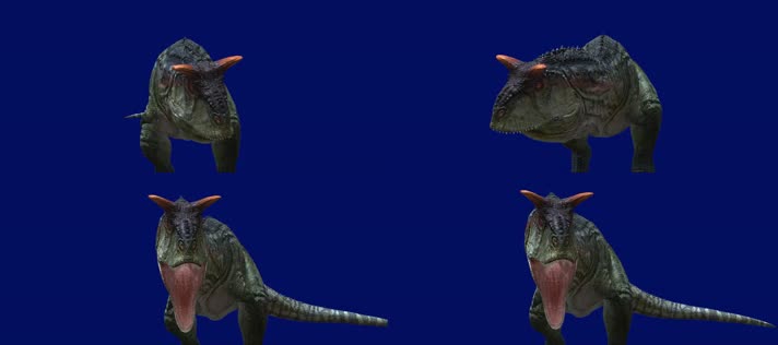 食肉牛龙咆哮绿屏 (5)