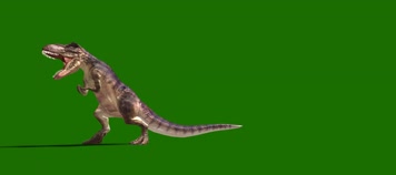 霸王龙咆哮绿屏