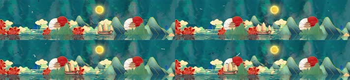 月圆古风——6880X1600