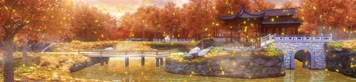 园林秋色——6880X1600
