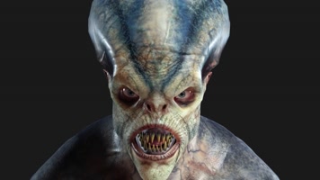 【4K】怪物说话