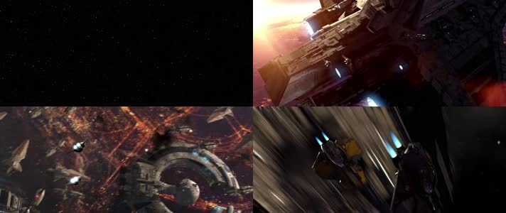 星球大战，宇宙飞船，科幻战争