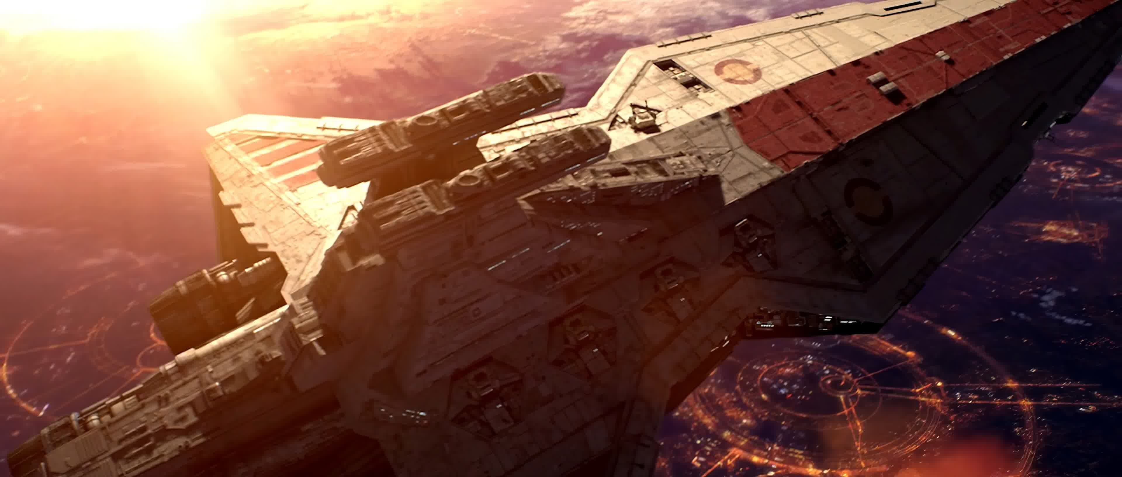 星球大战，宇宙飞船，科幻战争