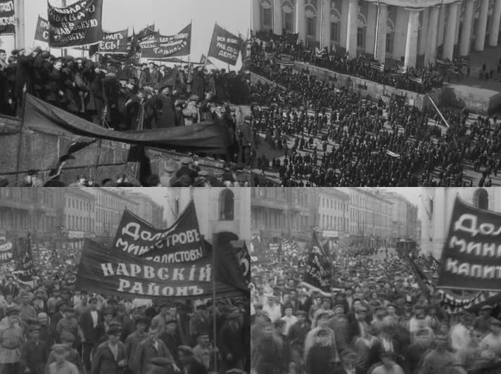 1910年欧洲工人游行-罢工