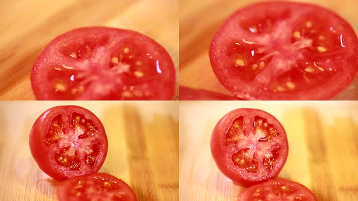 唯美 小清新 微距 番茄 西红柿 蔬菜 水果 