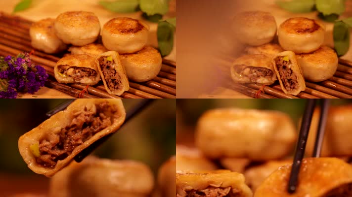门钉肉饼 老北京 小吃 传统 特色 肉饼 面食