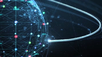 互联网科技城市 企业宣传片 蓝色科技互联