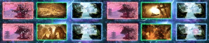 剧本杀战国全息投影视频素材