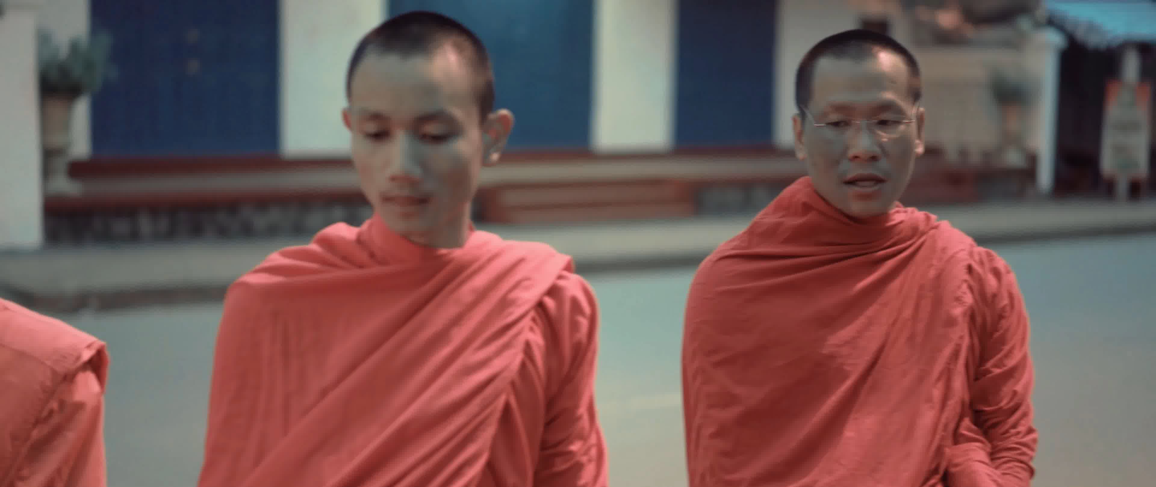 东南亚和尚化缘