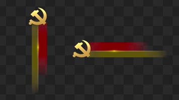 2款党徽人名条通道背景