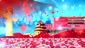 张也《万事如意》大气开场舞台LED背景