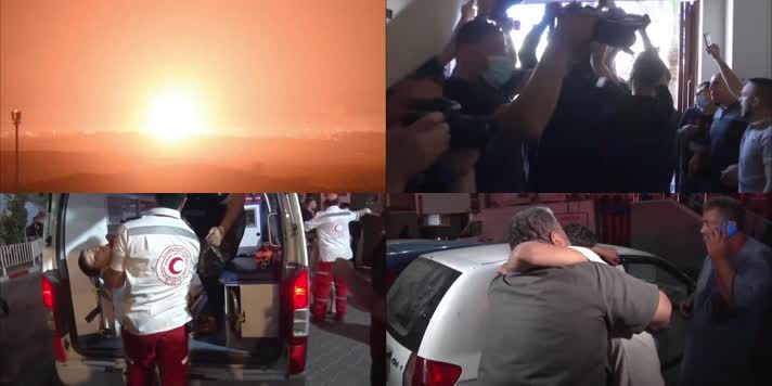 人道主义，反战人权，战火失去亲人崩溃