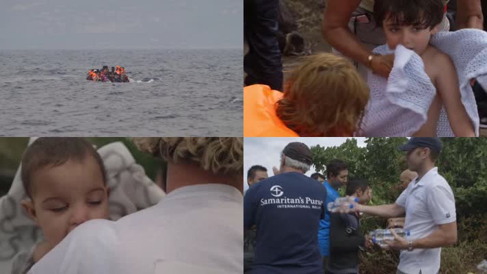 人道主义，反战人权，难民偷渡救援船