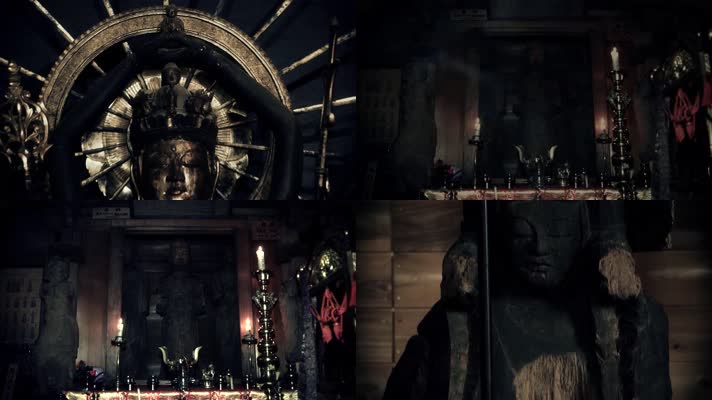 佛教佛像，庄严肃穆，佛像合集