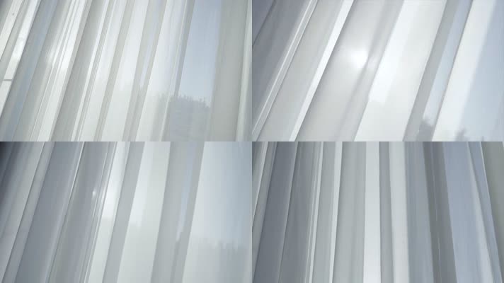 唯美意境阳光窗纱