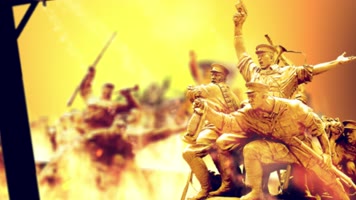 大气抗战类通用视频素材中国历史战争战役