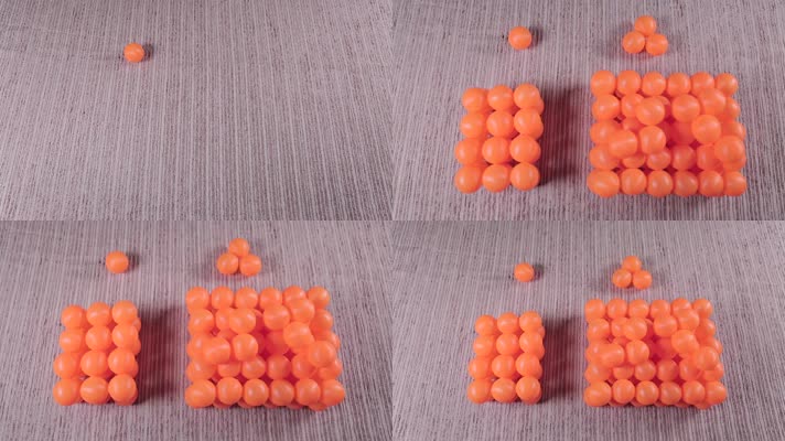 乒乓球 烧杯 分子实验 氨基酸 肽 蛋白