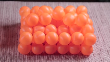 乒乓球 烧杯 分子实验 氨基酸 肽 蛋白