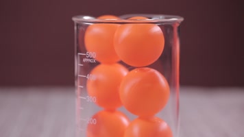 乒乓球 烧杯 分子实验 氨基酸 肽 蛋白