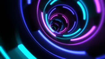 酒吧VJ动感舞台背景粒子光线变幻