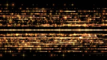 金色粒子流星扫光光线