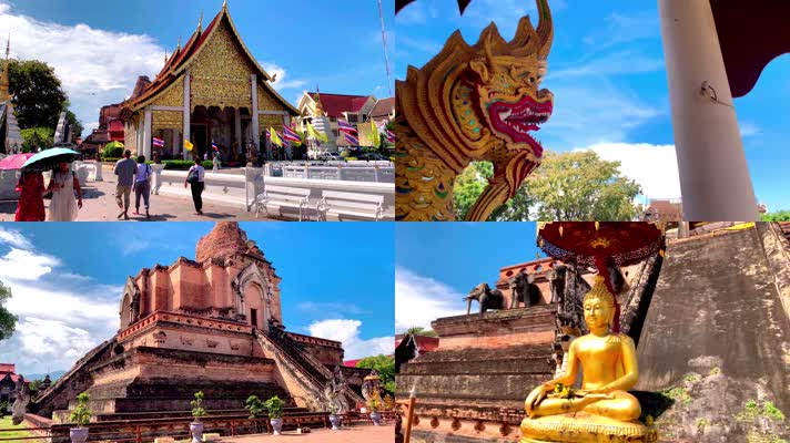 泰国佛教建筑，内外 