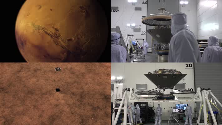 航空航天-月球火星探测器-3D动