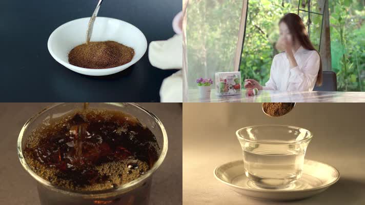 咖啡检验美女喝客商订货